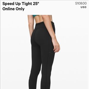 Lulu lemon Black Leggings